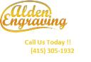 Alden Engraving logo